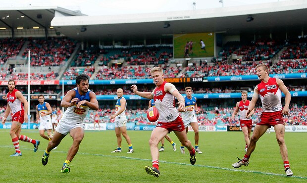 AFL 2013 Rd 02 - Sydney v Gold Coast